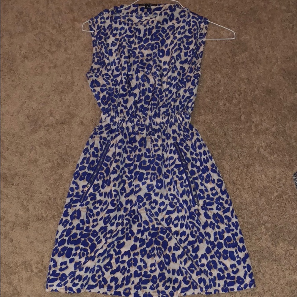 Cheetah print dress